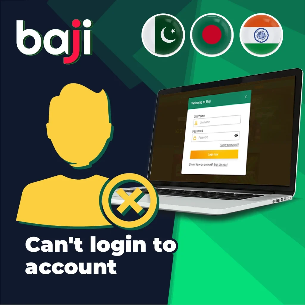 Cant login to Baji account