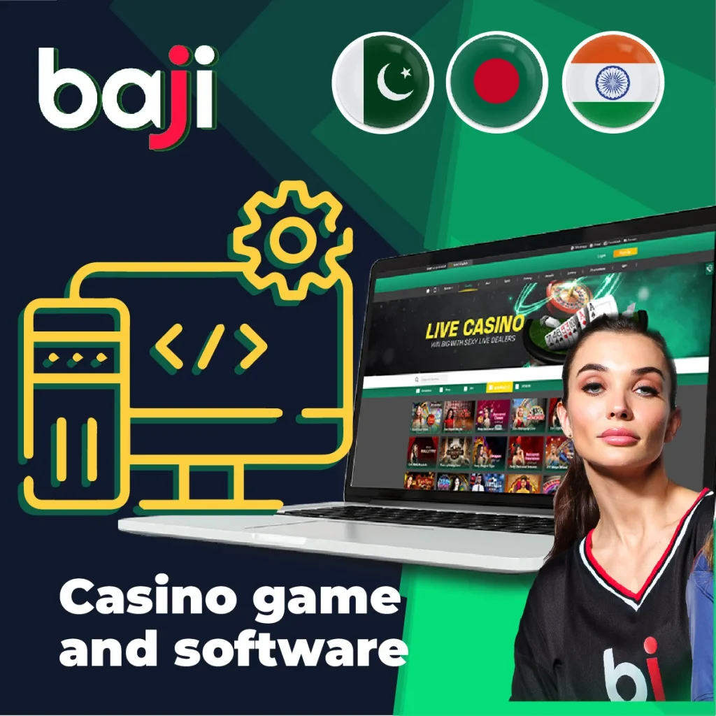 Baji Casino games and software
